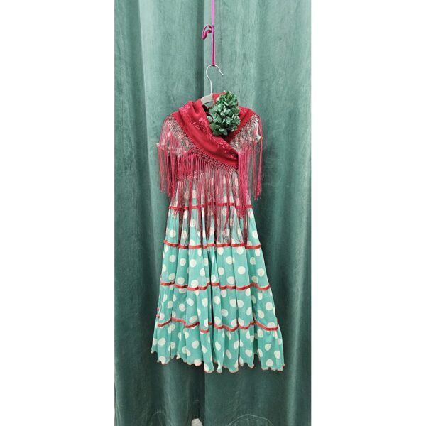 Traje de gitana modelo Canastero niña - Imagen 3